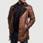 Leather Fur Coat - Image 2